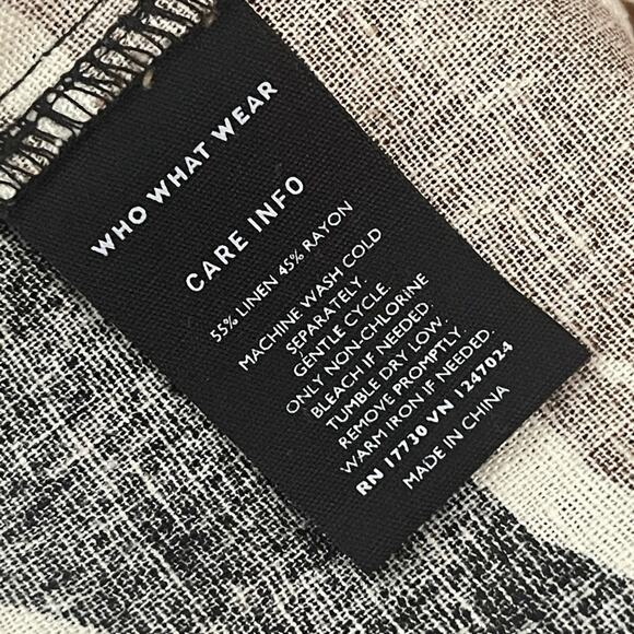 Who What Wear Linen Dress - Picture 7 of 7